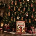 thumbnail image 2 of Christmas Dachshund Advent Calendar, 24‑Day Christmas Countdown Calendar with 24 Unique Holiday‑Themed Acrylic Hanging Ornaments, Holiday Surprise Decor Gift for Weenie Dog Lovers, Family & Kids, 2 of 6