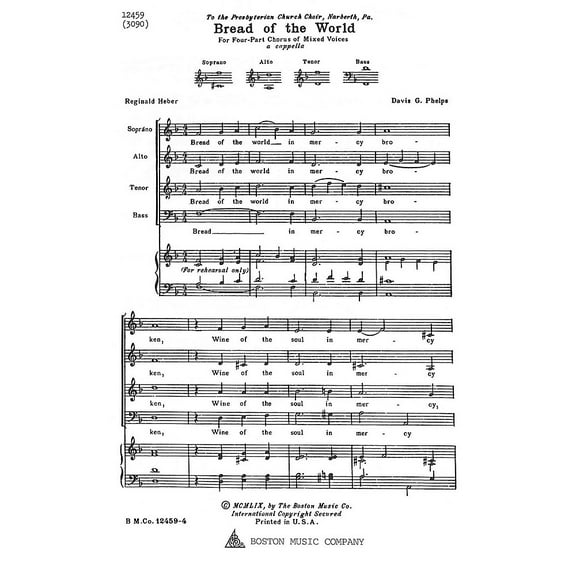 Music Sales Bread of the World Music Sales America Series