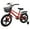 Red, variant on LELINTA Kids Cruiser Bike for Ages 2-7 Years Old Girls & Boys, Kids Bike with Training Wheels, Cruiser Bicycles for Children