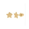 thumbnail image 2 of Rachel Koen Tiny Star Stud Earrings Screw Back 14k Yellow Gold, 2 of 12