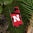 thumbnail image 3 of Nebraska Huskers HD Phone Case Compatible with MagSafe Apple iPhone 13 Pro (Paint Stripe) by Affinity Bands, 3 of 4