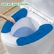 thumbnail image 5 of Cojín adhesivo para asiento de inodoro de baño 4 Cojín de asiento de invierno lavable y reutilizable, 5 of 5