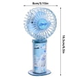 thumbnail image 3 of Mini Portable Rechargeable Handheld Fan Battery-powered Fan Suitable For Women's Travel Makeup Outdoor And Indoor Use, 3 of 7