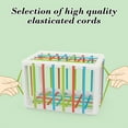 thumbnail image 5 of Fwttom Toddler Toys for Ages 2-4, Rainbows Elastic Shape Sorter Toys, Educational Toys with Colorful Stretchy Strings for Learning Sensory Play & Skills Activity, 5 of 6