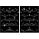 thumbnail image 1 of 2Pcs Glass Hotfix Rhinestone Iron on Appliques Costume Accessories for Clothes Bags Pants Flower 297x210mm, 1 of 7