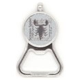 thumbnail image 1 of Descubrir mundo langosta organismo marino Acero inoxidable Metal cerveza tapa sacacorchos, 1 of 3