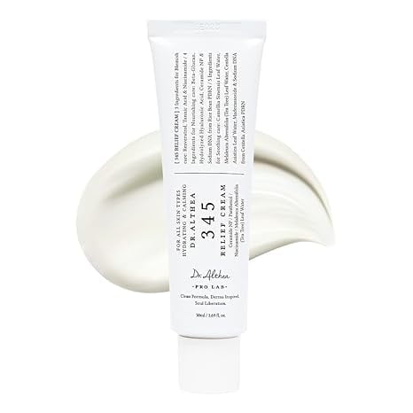 Dr.Althea 345 Relief Cream | Daily Face Moisturizer for Soothing Recovery and Blemish Care with PDRN