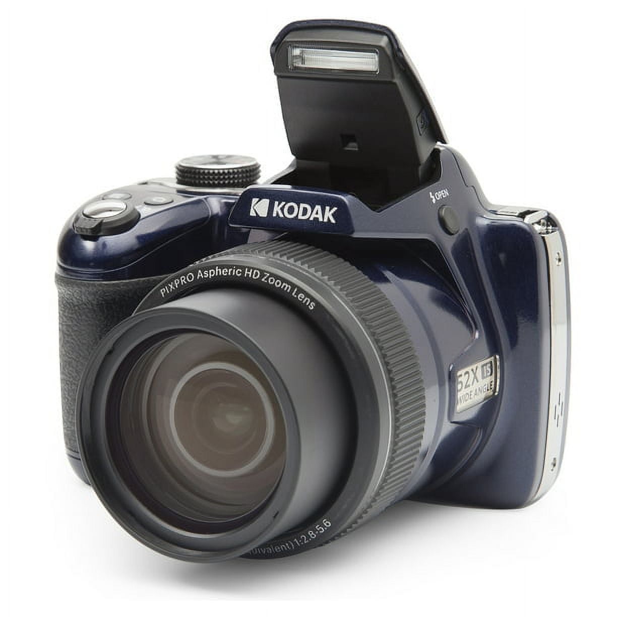 Kodak PIXPRO AZ528 Point & Shoot Digital Camera (Black) - 64GB Kit