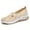 Beige, variant on Women Casual Shoes Summer Fashion Mesh Breathable Round Head Non Casual Sneakers One Foot Stirrup Daily Footwear ,Us Size:7.5