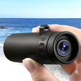thumbnail image 1 of Monocular Compact Mini Telescope, Portable Handheld Mini Monocular for Adults, Tech Gadgets Perfect for Bird Watching, Fishing, Travel and Scenery.,Black, 1 of 7
