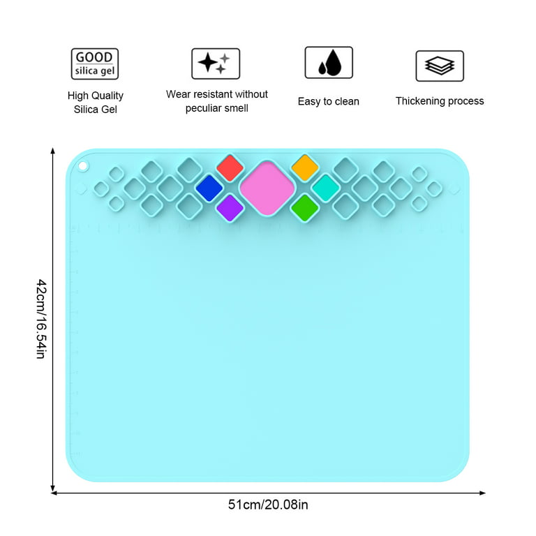  Silicone Craft Mat, Silicone Painting Mat, 20.08 x