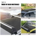 thumbnail image 3 of YSNOOWE Car Roof Protector Black Roof Rack Mat PVC Prevents Sliding 1Pack, 3 of 7