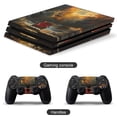 thumbnail image 2 of Decal Skin for PS4 Slim / PS4 Pro / PS4, Whole Body Vinyl Sticker Cover for Playstation 4 Console and Controller (The end of time.), 2 of 5