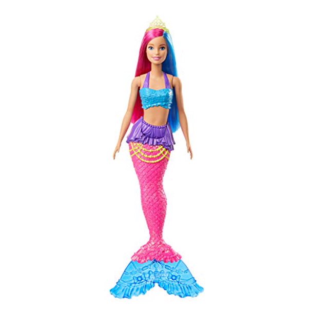 Barbie Dreamtopia Mermaid Doll, 12-inch, Pink and Blue Hair - Walmart.com