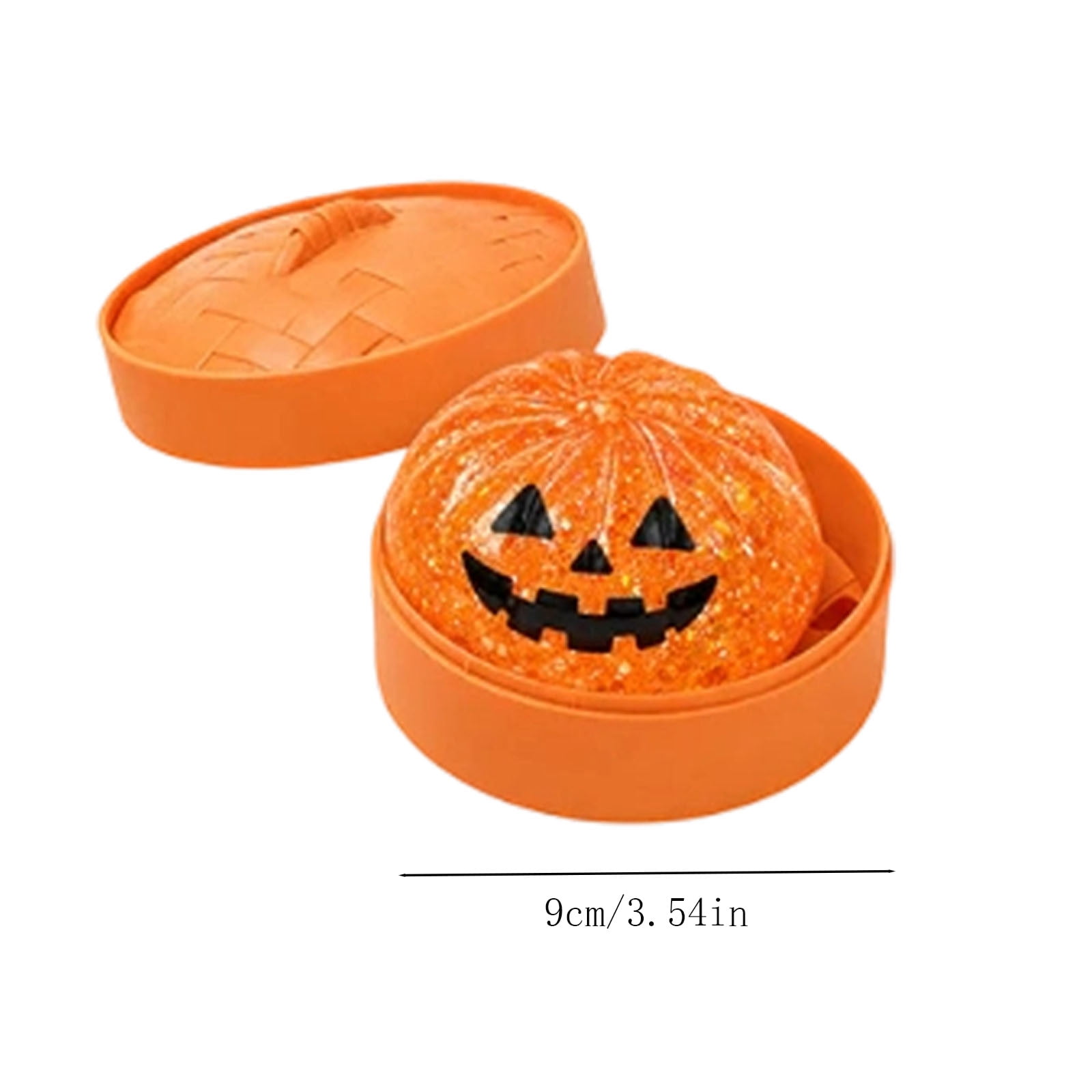 2026 Halloween Blind Box Ghost Dumpling Squishy, Glitter Ghost Dumpling, Gothic Tabletop Accent Decorative Fidget Toy, Ghost Dumpling Stress Squeeze Balls Collectible Figurine