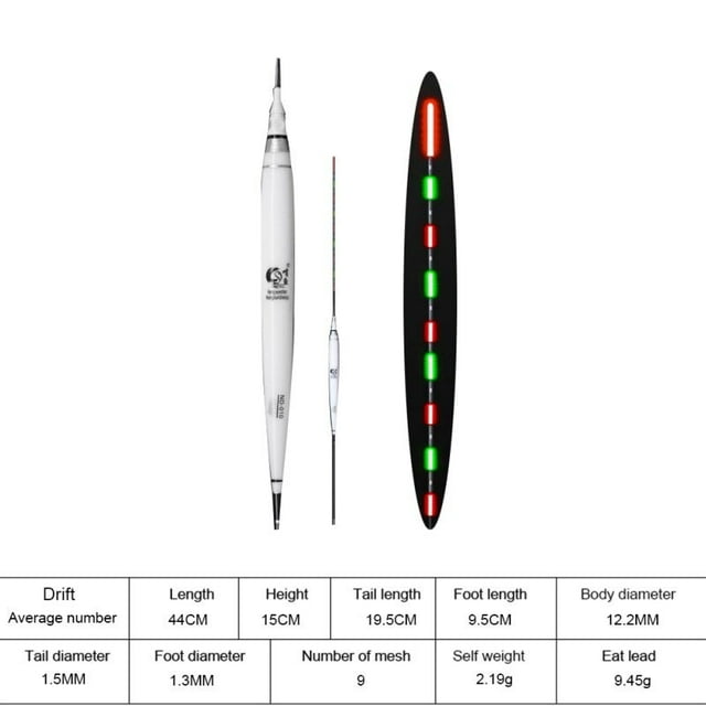 Greyghost Electronic Floats Night Fishing Floats Water Shadowless Floats