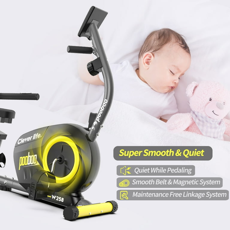 Free Shipping Cycool Workout Home Cycling Recumbent Exercise Bike Fitness Cardio Elliptical Indoor Cycling Bike Magnetic Resistance 330lbs Walmart