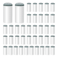 thumbnail image 1 of 40 Embouts de Queue de Billard, Kit de Réparation de Queue de Billard 12/13mm Embouts de Queue de Billard à Visser, 1 of 5