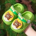 thumbnail image 5 of KPOPLK Toddler Slides Slipper Boys & Girls Slide Sandals for Kids Flip Flops Comfy Shower Slippers Quick Drying Pool Beach Garden Shoes Size 9,Green, 5 of 5
