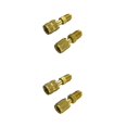 thumbnail image 2 of Baohd 2 Pièces Universel R410 à R22 Adaptateur Convertisseur Coupleur en Alliage Mise à Niveau de la Machine Accessoires Modifiés Pièces de Rechange 2Set, 2 of 6
