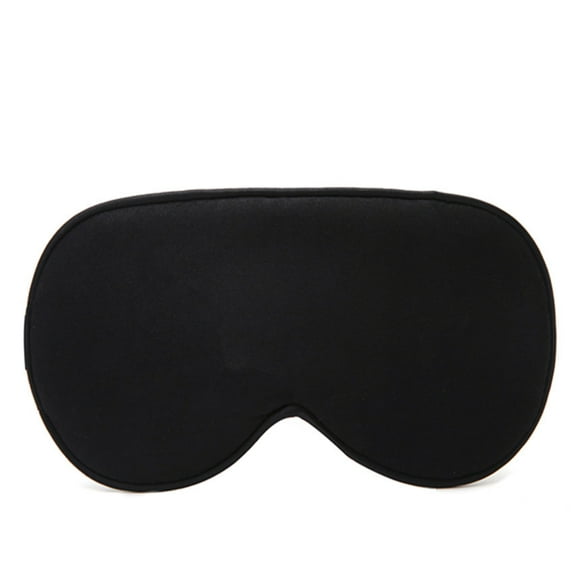NETSENG Sleep Mask Natural Silk Eye Mask Smooth Eye Mask Sleep Black