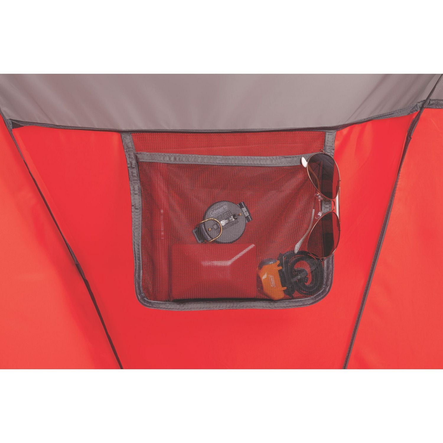 Coleman Bristol 8-Person Modified Dome with Hinged Door, Orange