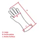 thumbnail image 2 of Guantes De Piel Ovino Dama Afelpado Elegante Importado 24x10, 2 of 2