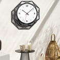 thumbnail image 4 of DPTALR Nordic Style Wall Clock Silent Transparent Acrylic Clock Home Living Room, 4 of 7