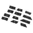 thumbnail image 1 of Se la la adaptaciónción a 5 6 7 F10 F12 Botones de Interruptor de Calentador de Aire Acondicionado Central de Coche 12 Piezas Yotijar  Tapas de las teclas del botón del calentador de CA, 1 of 8