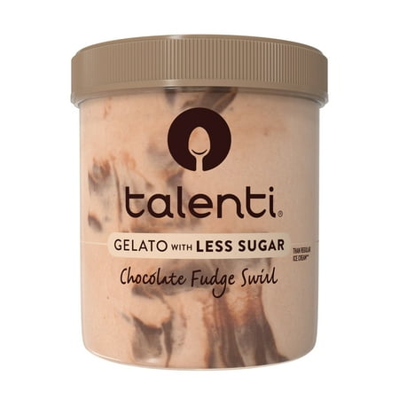 CHOCOLATE FUDGE SWIRL GELATO WITH LESS SUGAR, CHOCOLATE FUDGE SWIRL