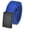 Royal Blue, variant on Men's Golf Belt in 1.5 Black Flip Top Buckle with Canvas Web Belt Small Black