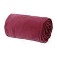 thumbnail image 3 of Baohd Soft Fleece Sleeping Bag Liner Business Backpacking Thermal Camping Blanket Deep Red, 3 of 9