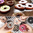 thumbnail image 4 of 3 Pack Non-Stick Silicone Donut Molds For Making Donuts, Muffins, Cupcakes, Bagels, 4 of 5