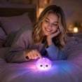 thumbnail image 6 of Dumpling Squishy Light Up Bun Stress Relief Toy, Slow Rising Elastic Squeeze Fidget Toys Random Style Adult Handheld, 6 of 6