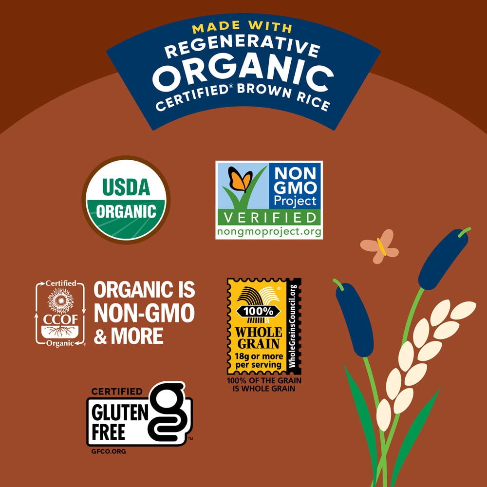 (Pack of 6) Lundberg Organic Salted Caramel Brown Rice Cakes, 10.5 oz