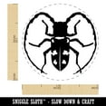 thumbnail image 2 of Citrus Long Horned Beetle Insect Self-Inking Rubber Stamp Ink Stamper - Blue Ink - Medium 1 Inch, 2 of 7