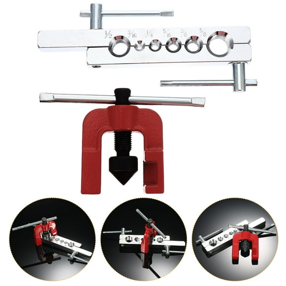 GOOHOCHY Heavy Duty Flaring Tool Flaring Tool for 45 Degree Angle Eccentric Cone