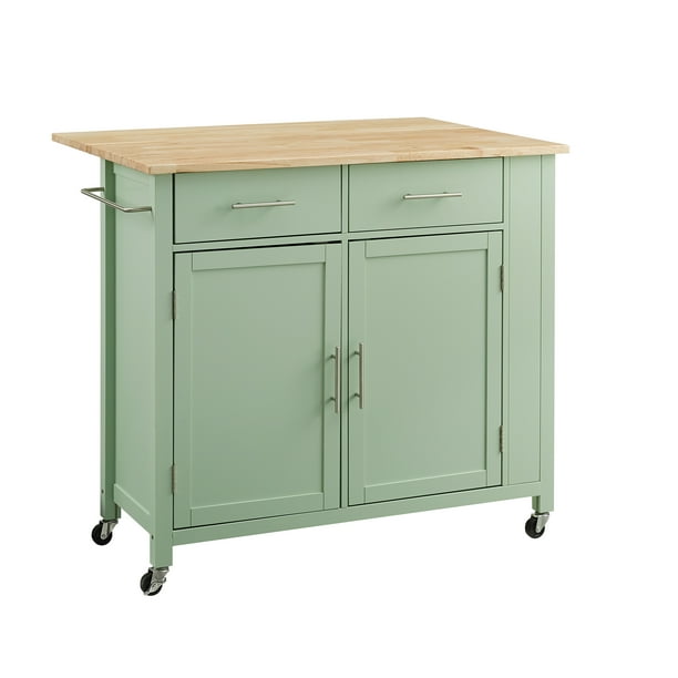 Savannah Wood Top Drop Leaf Kitchen Island Cart Com Savannah Wood Top Drop Leaf Kitchen, How To Build A Kitchen Island With Drop Leaf
