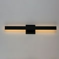 thumbnail image 2 of 24 Inch 13W 2 Led Outdoor Wall Sconce-Black Finish Et2 Lighting E41343-Bk, 2 of 7