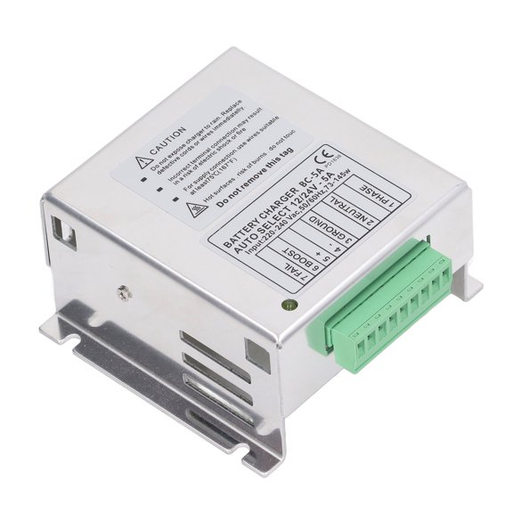 Cargador de batería para generador, cargador de batería para generador de 12 V y 24 V, cargador de batería automático, rendimiento potente