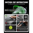 thumbnail image 6 of XVenture Griplox Waterproof Suction Cup Boat Phone Mount, Marine Phone Holder with Adjustable Arms, One-Touch Lock, Flip-Out Support, Secure Dashboard & Console Mount, 6 of 9