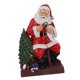 thumbnail image 5 of Figura de Papá Noel de mesa, luces de decoración navideña, estatuas de Papá Noel iluminadas, decoración navideña brillante, figura de Papá Noel Asientos BLESIY Figuras de Papá Noel, 5 of 8