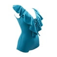 thumbnail image 2 of Traje de baño para dama Gota de Rocio Modelo 184, Traje de baño completo, Turquesa, 2 of 3