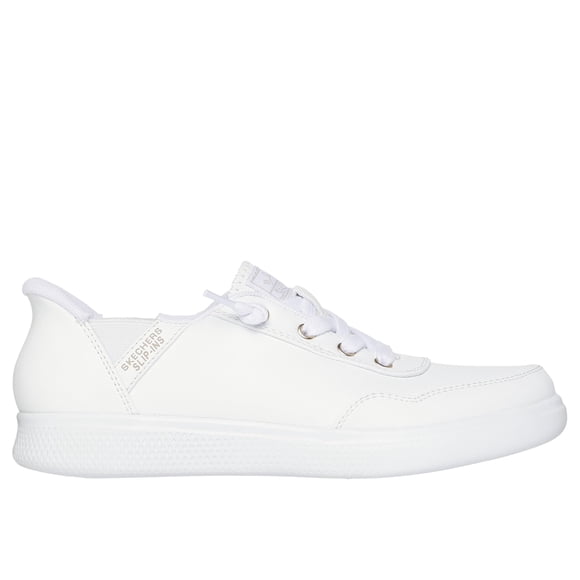 Zapatillas Blancas Sin Cordones para Mujer Skechers Talla 8.5