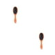 thumbnail image 3 of Soidarity Peine de Cepillo de pelo antiestático Peluquería portátil para peluquería para el hogar Peluquería Peluquería Marrón Castaño Claro Tipo 1 2piezas, 3 of 6
