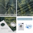 thumbnail image 4 of Green Forest Blackout Curtains for Bedroom/Living Room, Thermal Insulated Kitchen Curtains, Pine Tree Summer Botanical Modern Art Grommet Darkening Window Treatment Drapes 42"x63"x2, 4 of 8