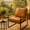 Yellow, variant on StoneCreek Accent Chair, Modern Armchair with Metal Frame, Leather Single Sofa Chair with Thick Padded Backrest, Upholstered Lounge Chair for Living Room, Bedroom, Pale Cream White