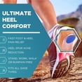 thumbnail image 4 of Taloneras Homergy Gel para tendinitis de Aquiles, fascitis plantar, 4 of 9