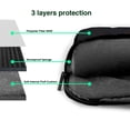 thumbnail image 4 of Lsque Casino Cards Poker Pattern Laptop Bag – Portable & Slim Single-Shoulder Computer Case with Adjustable Strap, Protective, Lightweight for 13”/14”/15.6” Laptops, 4 of 8