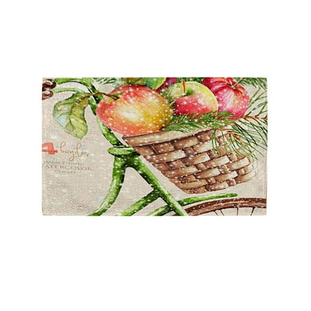 

muxika PVC Table Mat Christmas Table Mat Hotel Tableware Mat Printed Table Mat Gift Clearance